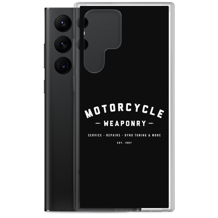 Motorcycle Weaponry Samsung Case (Black)