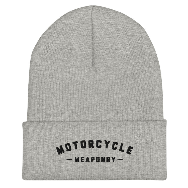 Motorcycle Weaponry Beanie (Embroidered)