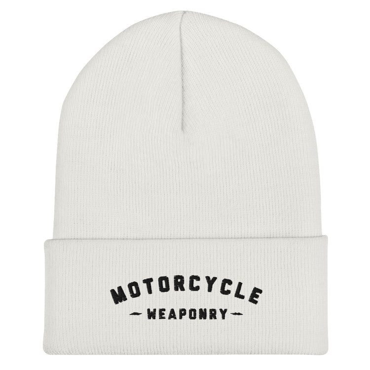Motorcycle Weaponry Beanie (Embroidered)