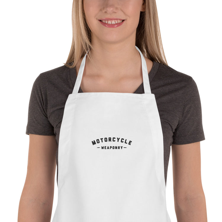 Motorcycle Weaponry Apron (Embroidered)