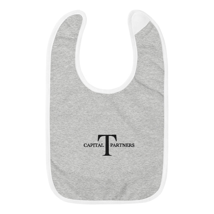Capital T Baby Bib (Embroidered)