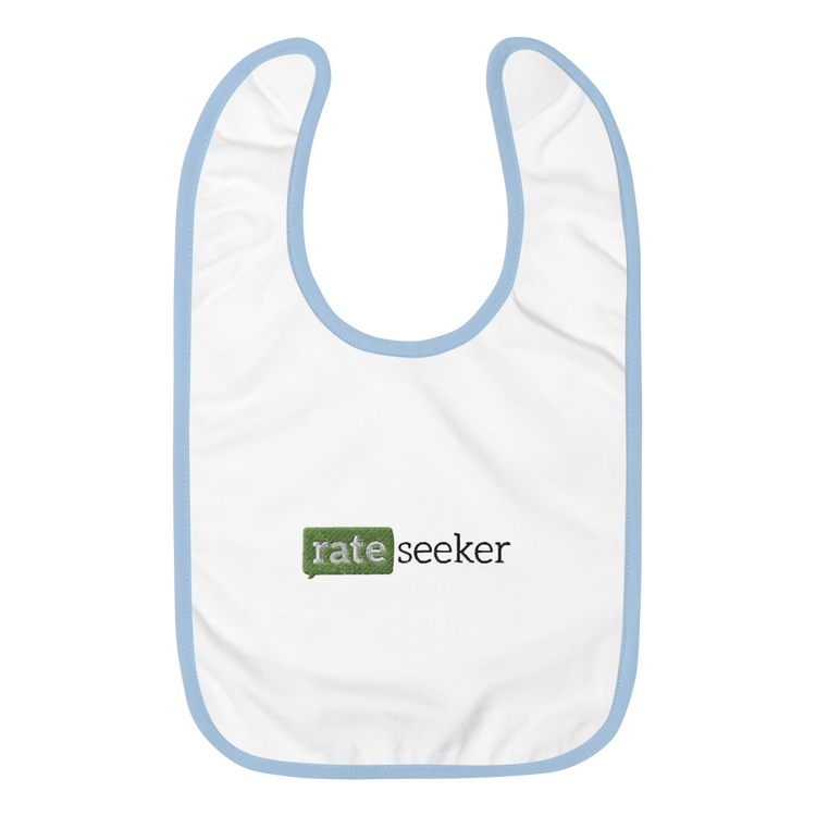 Rateseeker Baby Bib (Embroidered)