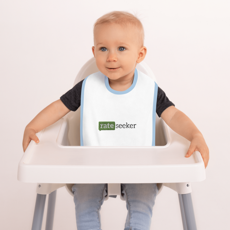 Rateseeker Baby Bib (Embroidered)