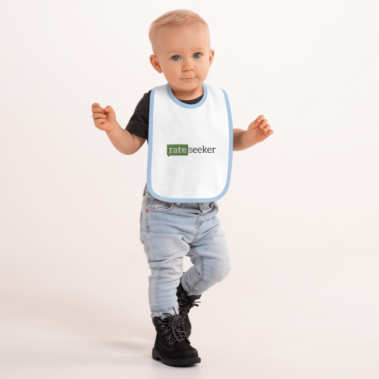 Rateseeker Baby Bib (Embroidered)