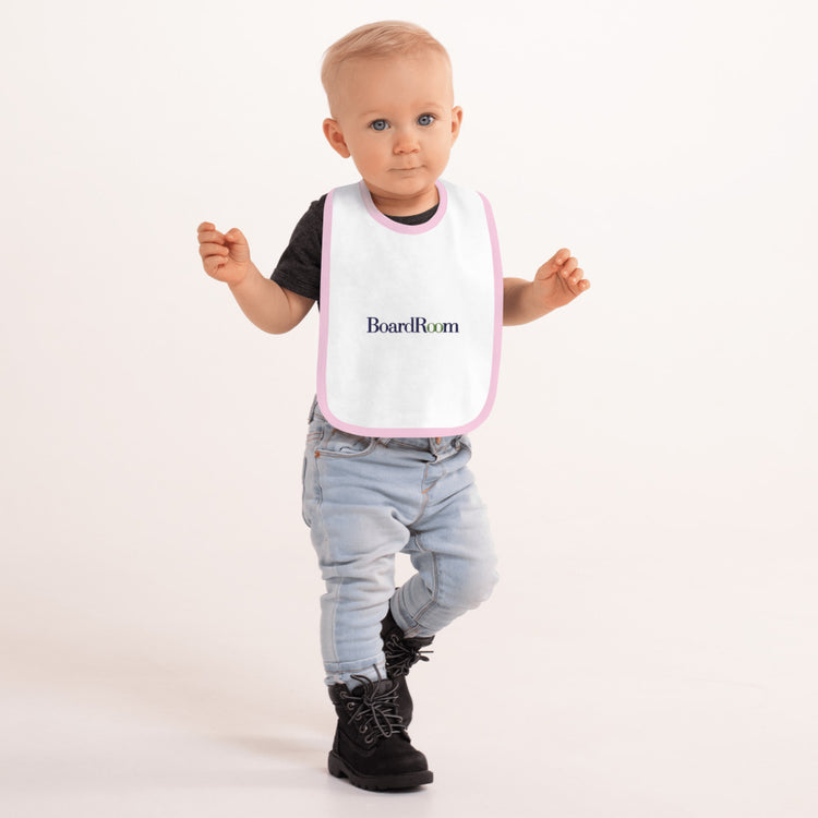 BoardRoom Baby Bib (Embroidered)