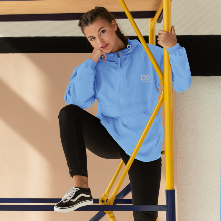 Be Intelligent Champion Windbreaker (Embroidered)