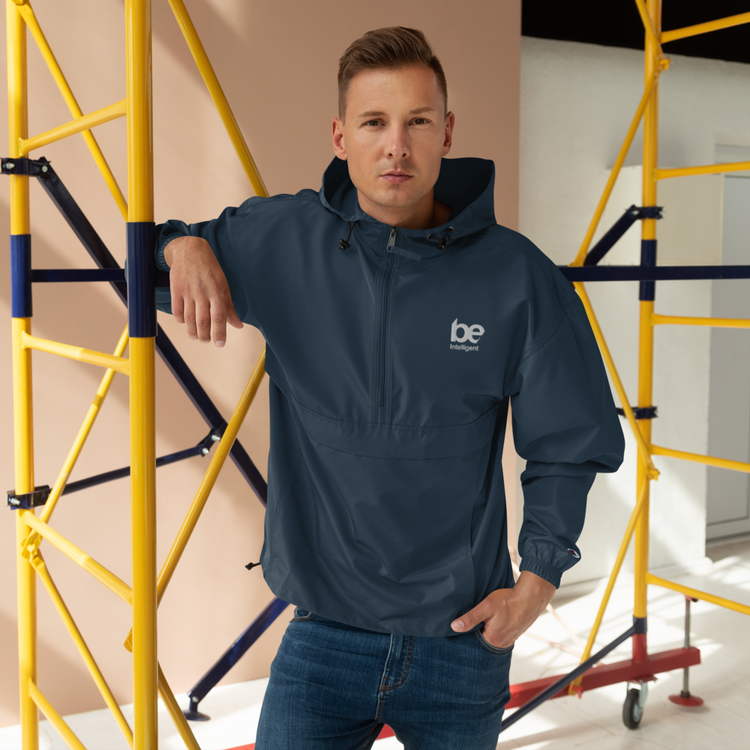 Be Intelligent Champion Windbreaker (Embroidered)