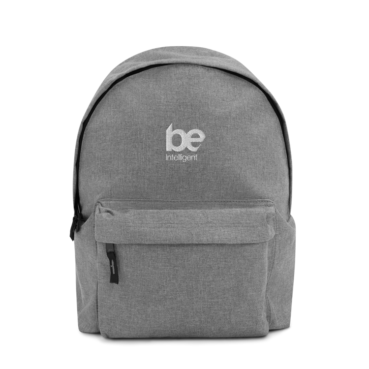 Be Intelligent Backpack (Embroidered)