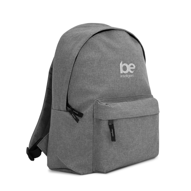 Be Intelligent Backpack (Embroidered)