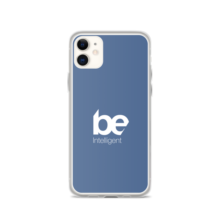 Be Intelligent iPhone Case (Blue)