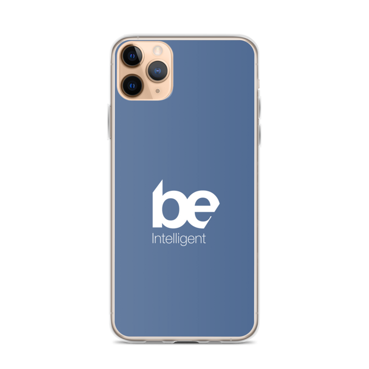 Be Intelligent iPhone Case (Blue)