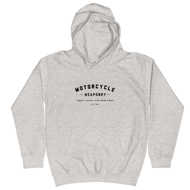 Motorcycle Weaponry Kids Hoodie