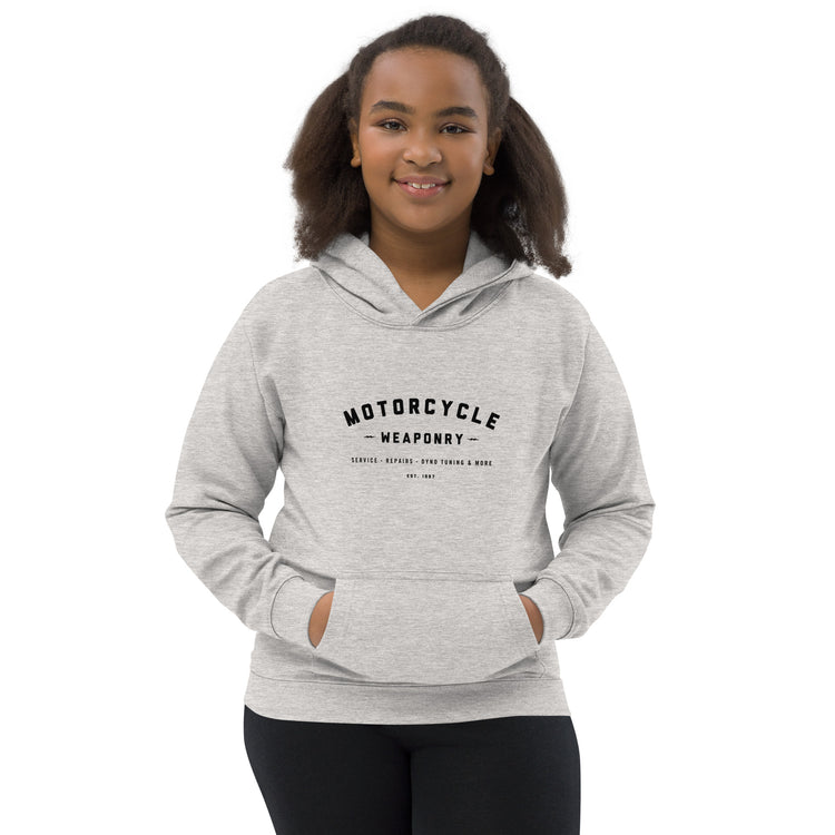 Motorcycle Weaponry Kids Hoodie