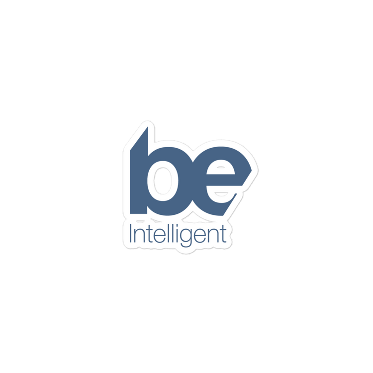 Be Intelligent Stickers