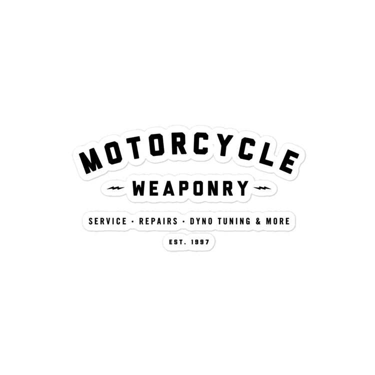 Motorcycle Weaponry Stickers