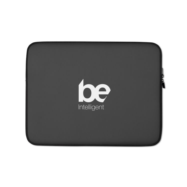 Be Intelligent Laptop Sleeve (Black)
