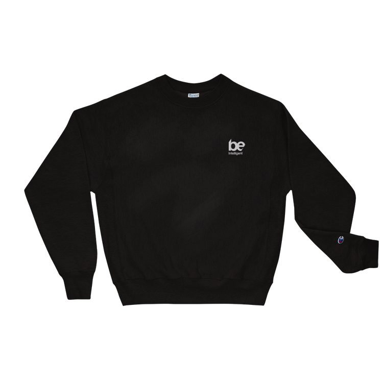 Be Intelligent Champion Sweatshirt 1 (Embroidered)