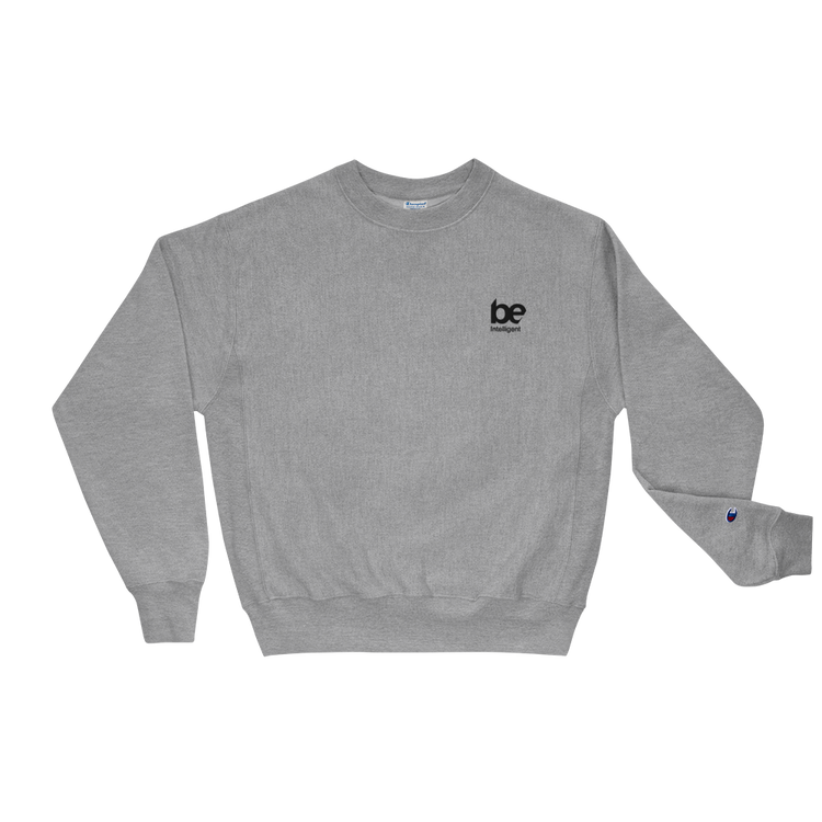 Be Intelligent Champion Sweatshirt 1 (Embroidered)