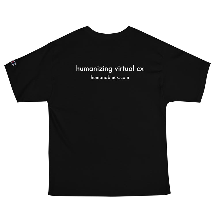 HumanableCX Champion T-Shirt 3 (Front & Back)