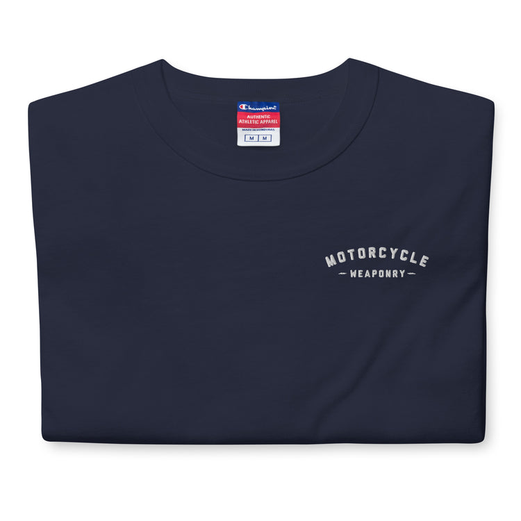 Motorcycle Weaponry Champion T-Shirt 1 (Embroidered)