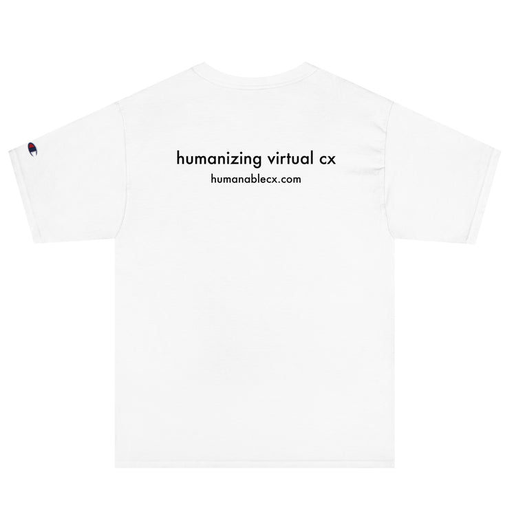 HumanableCX Champion T-Shirt 3 (Front & Back)