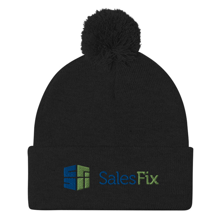 SalesFix Pom-Pom Beanie (Embroidered)