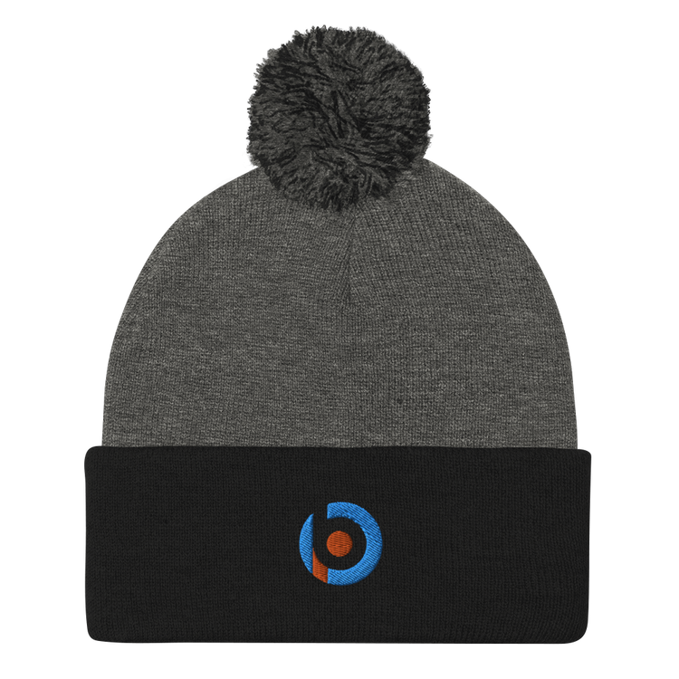 Blueport Pom-Pom Beanie (Embroidered)