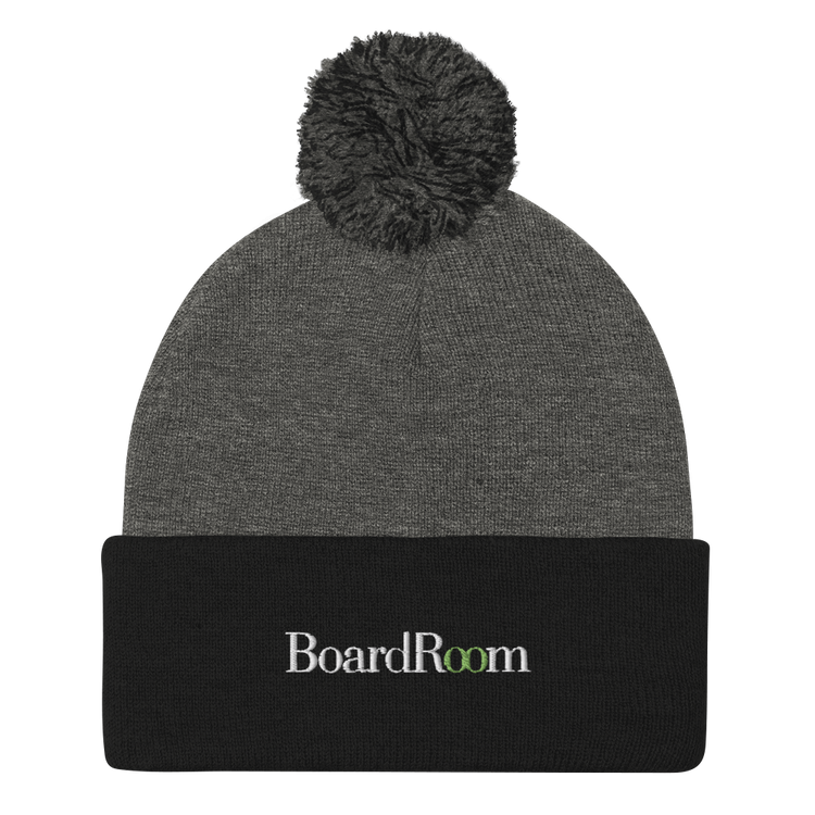 BoardRoom Pom-Pom Beanie (Embroidered)
