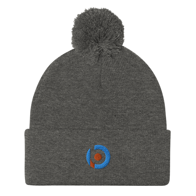 Blueport Pom-Pom Beanie (Embroidered)