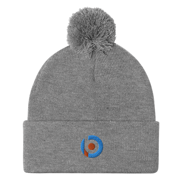 Blueport Pom-Pom Beanie (Embroidered)