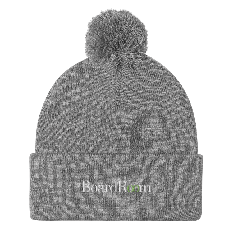 BoardRoom Pom-Pom Beanie (Embroidered)