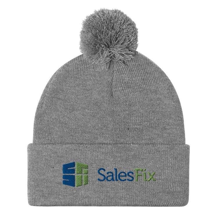 SalesFix Pom-Pom Beanie (Embroidered)