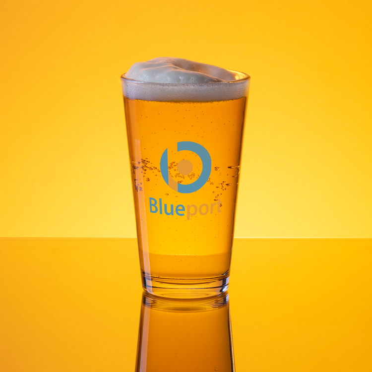 Blueport Pint Glass