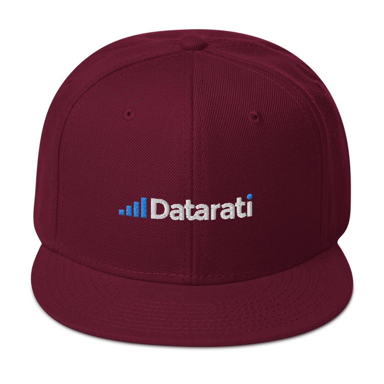 Datarati Snapback Hat (Embroidered)