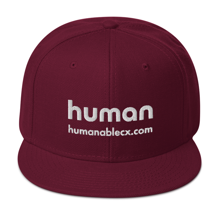 HumanableCX Snapback Hat (Embroidered)
