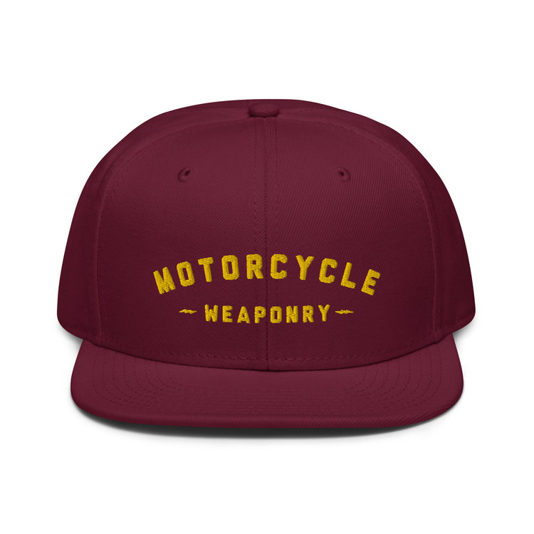 Motorcycle Weaponry Snapback Hat