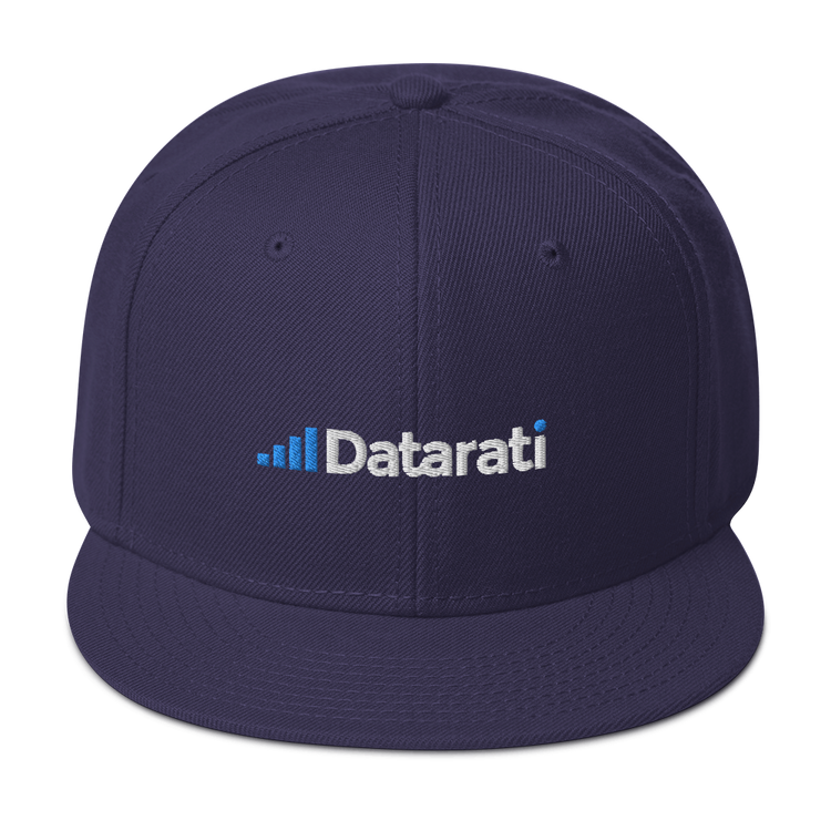 Datarati Snapback Hat (Embroidered)