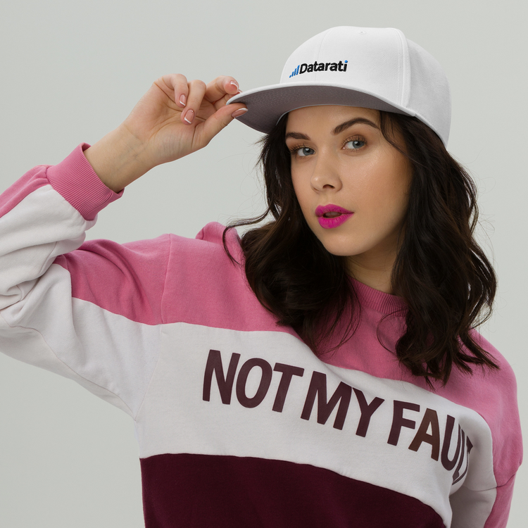 Datarati Snapback Hat (Embroidered)