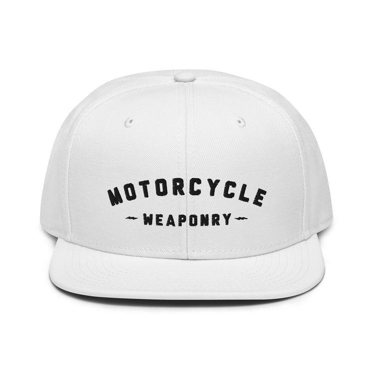 Motorcycle Weaponry Snapback Hat