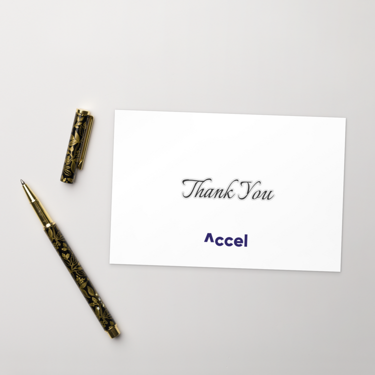 Accel Postcard