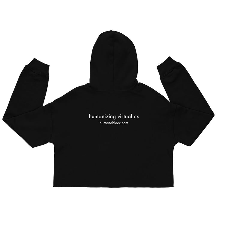 HumanableCX Crop Hoodie (Front & Back)