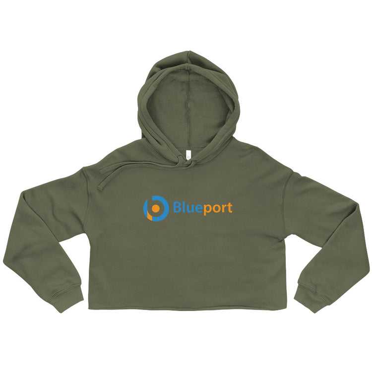 Blueport Crop Hoodie