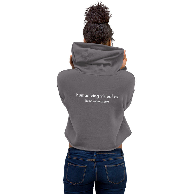 HumanableCX Crop Hoodie (Front & Back)