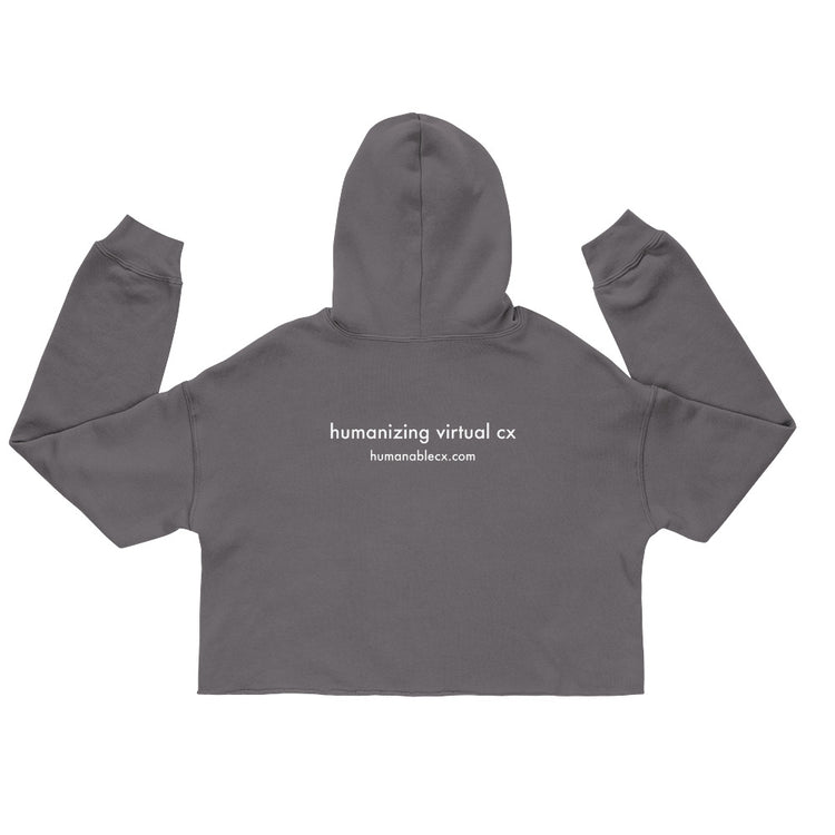 HumanableCX Crop Hoodie (Front & Back)