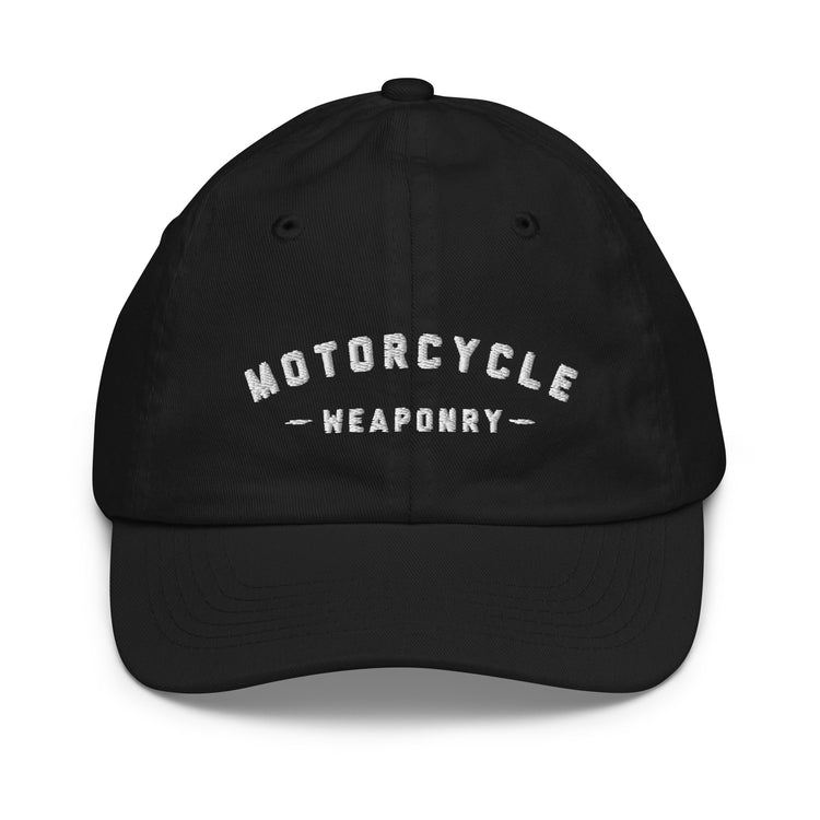 Motorcycle Weaponry Kids Cap (Embroidered)