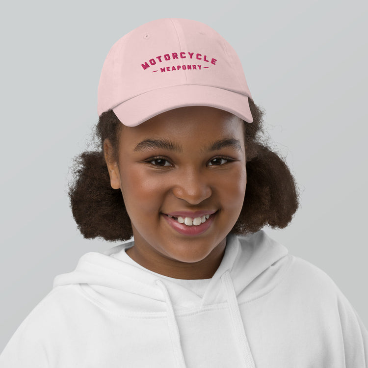 Motorcycle Weaponry Kids Cap (Embroidered)