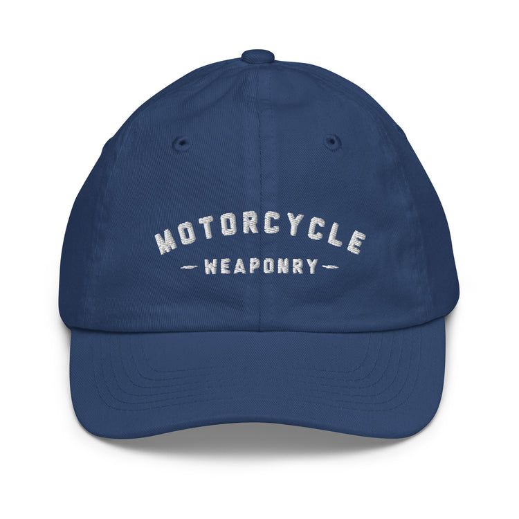 Motorcycle Weaponry Kids Cap (Embroidered)