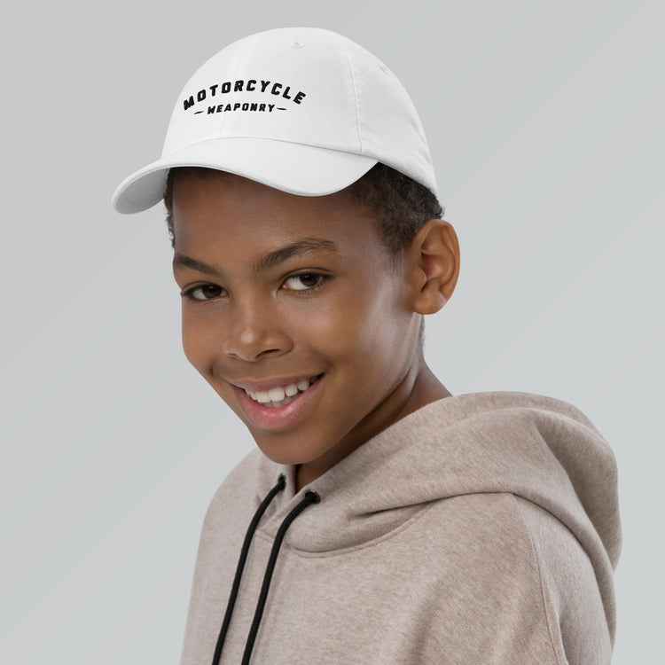 Motorcycle Weaponry Kids Cap (Embroidered)