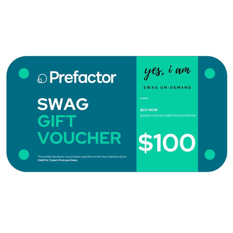 Prefactor Gift Vouchers