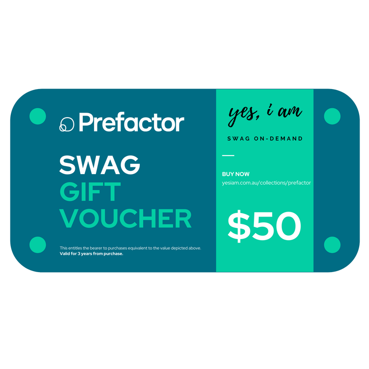 Prefactor Gift Vouchers